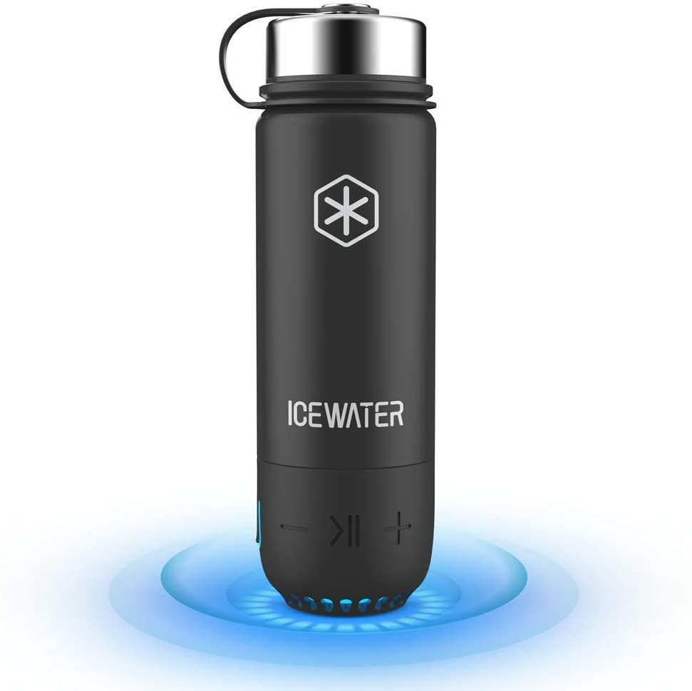 ICEWATER 3-in-1 Smart Stainless Steel Water Bottle