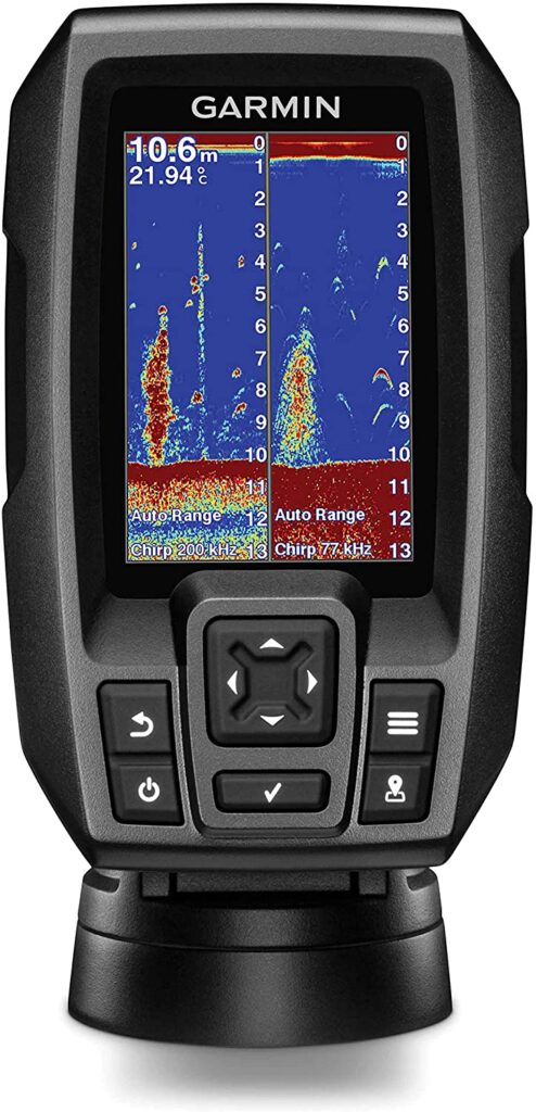 Garmin Striker 4 GPS Fish Finder with Chirp Traditional Transducer