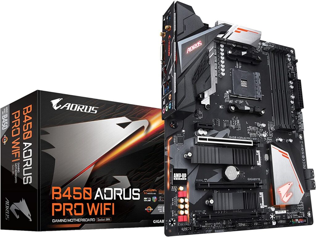 GIGABYTE B450 AORUS PRO Wi-Fi Motherboard