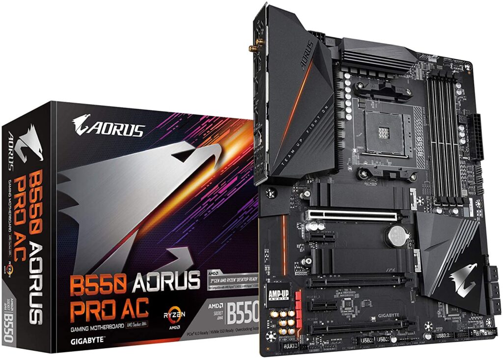 AORUS Gigabyte B550 Pro AC motherboard