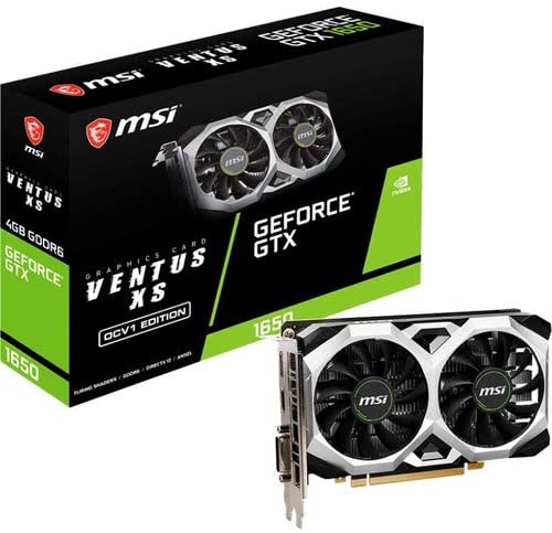 MSI Gaming GeForce GTX 1650 128-Bit 4GB GDRR6 Graphics Card