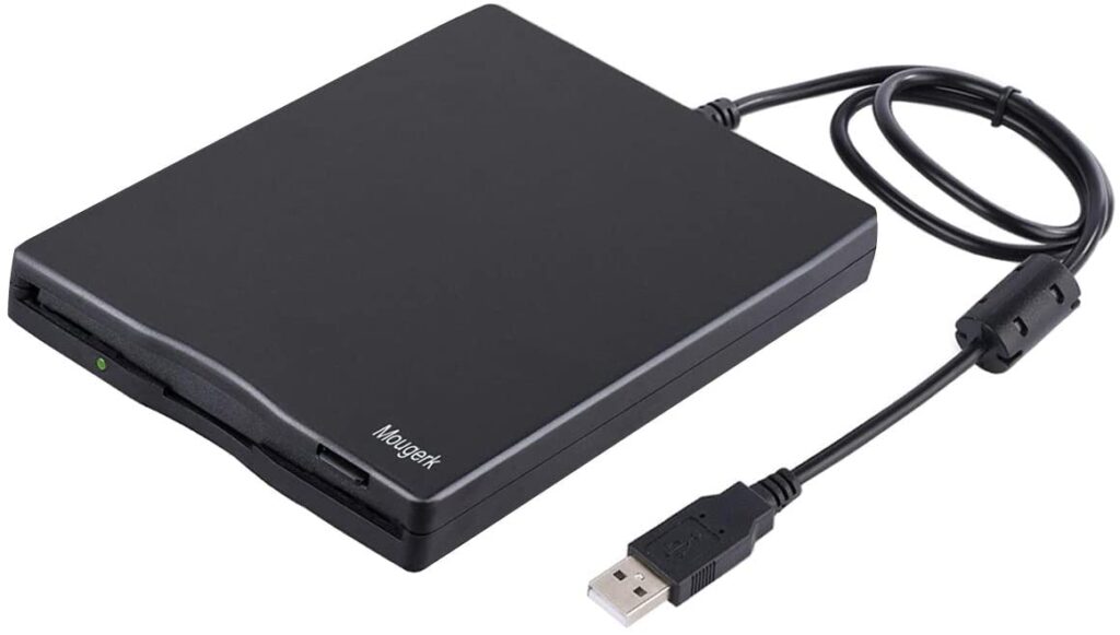 Mougerk 3.5" USB External Floppy Disk Drive 