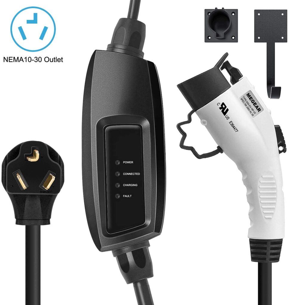 Megear Level 2 EV Charger(240V, 16A, 25ft)