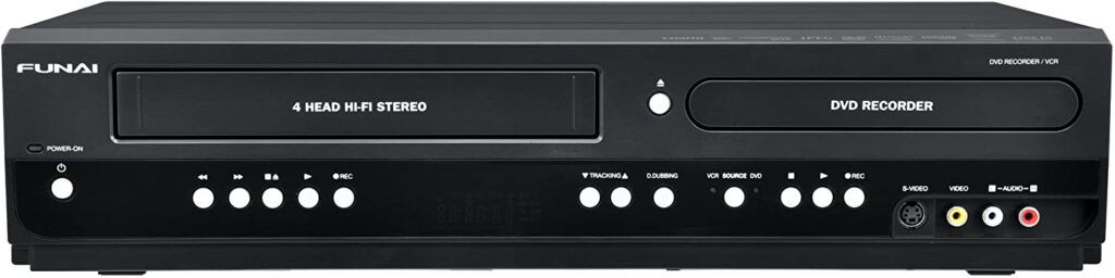 Funai Combination VCR and DVD Recorder