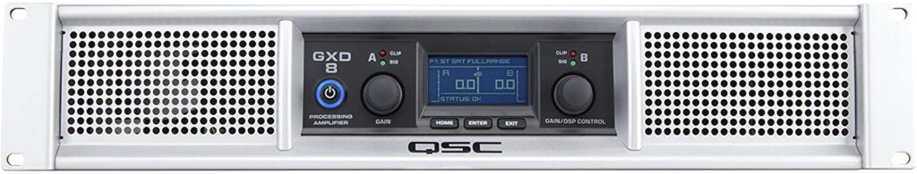 QSC GXD8 Class D Power Amplifier with DSP