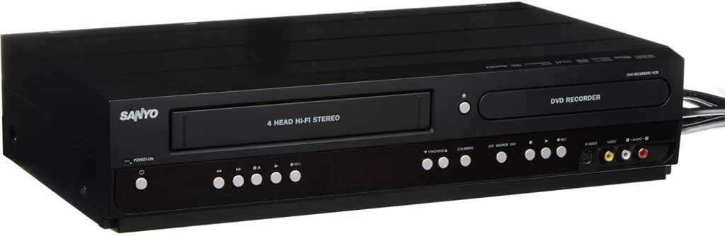 Sanyo DVD Recorder/VCR Combo