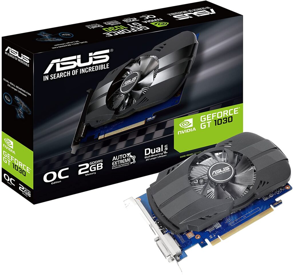 Asus GeForce GT 1030 2GB Graphics Card