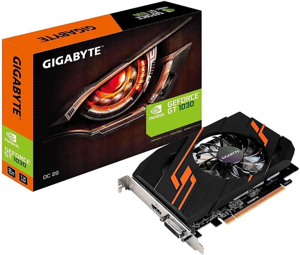 Gigabyte Nvidia GeForce GT 1030 OC 2G Graphics Card