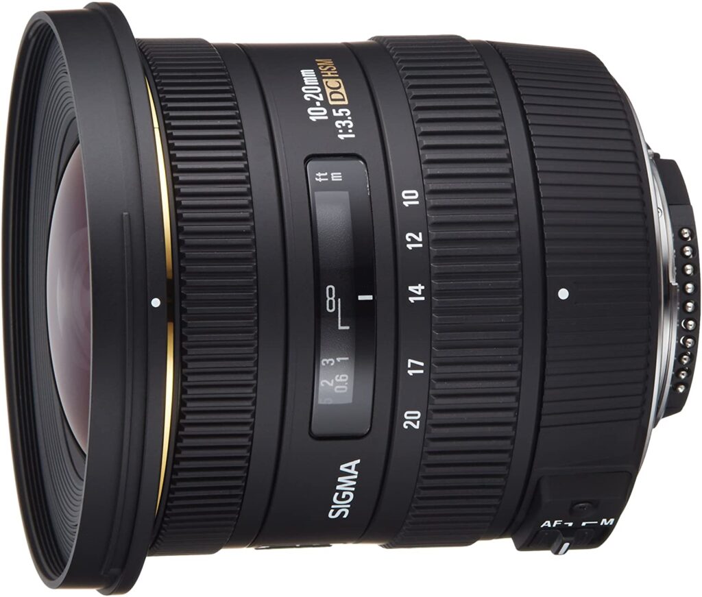 Sigma 10-20mm f/3.5 EX DC HSM Super Wide Angle Lens