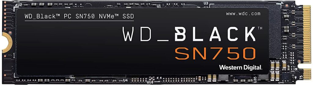 WD_BLACK 4TB SN750 NVMe Internal Gaming SSD