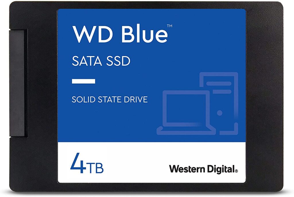 Western Digital 4TB Blue 3D NAND Internal PC SSD