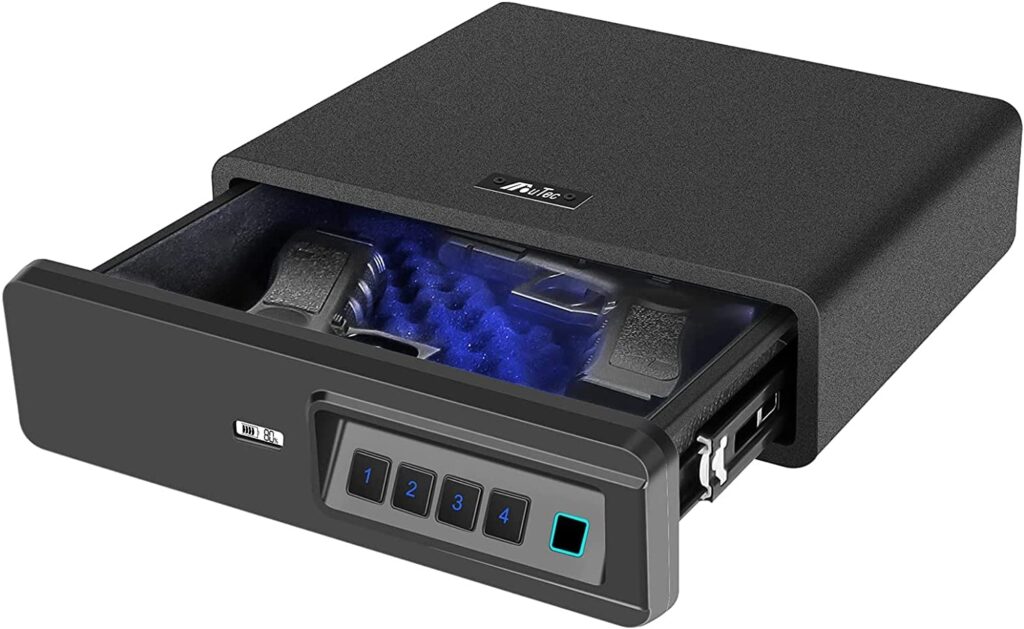 BBRKIN Biometric Fingerprint Safe Box