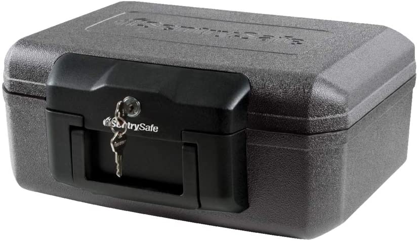 SentrySafe 1200 Fireproof Safe Box with Key Lock