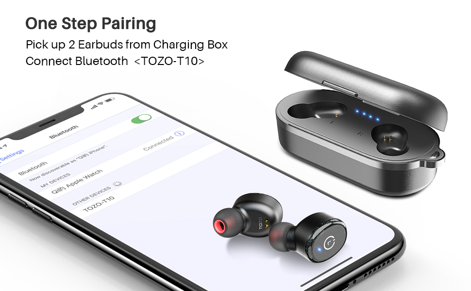 TOZO T10 Earbuds Review: With Wireless Charging Case-10TechPro