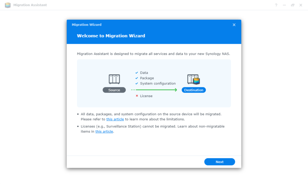 Migration Assistant