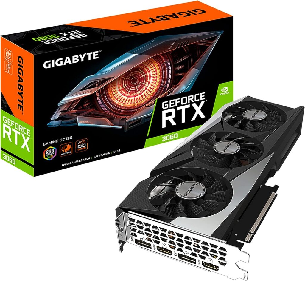 GIGABYTE GeForce RTX 3060 12G GDDR6 Graphics Card