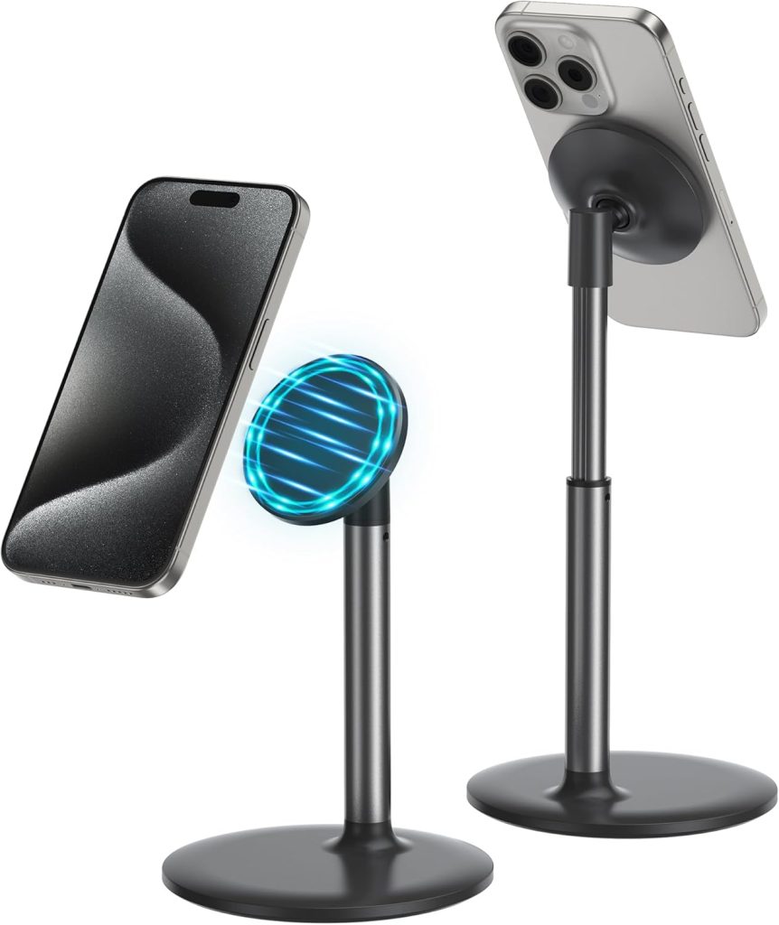 Magnetic Desk Phone Stand for iPhone 15 /14/13/12 